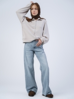 شلوار جین بگ قد 115 دمپا کات کد 21941 - Image 5