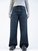 شلوار جین بگ قد 115 دمپا کات کد 21942 - Image 3