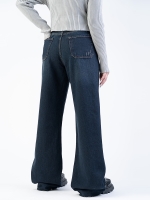 شلوار جین بگ قد 115 دمپا کات کد 21942 - Image 2