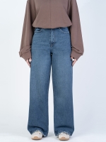 شلوار جین بگ قد 110 کد 22010 - Image 3