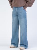 شلوار جین بگ قد 110 کد 22016 - Image 3
