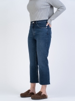 شلوار جین کراپ فلر قد 90 دمپا کات کد 22054 - Image 2