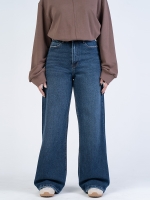 شلوار جین بگ قد 110 کد 22059 - Image 3