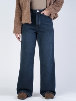 شلوار جین بگ قد 110 کد 22066 - Image 3