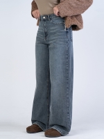 شلوار جین بگ قد 110 کد 22068 - Image 3