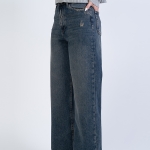 شلوار جین بگ قد 115 دمپا کات کد 22079