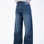 شلوار جین بگ قد 115 دمپا کات کد 22080