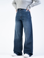 شلوار جین بگ قد 115 دمپا کات کد 22080