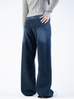 شلوار جین بگ قد 115 دمپا کات کد 22080 - Image 2