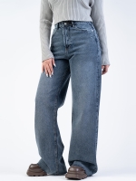شلوار جین بگ قد 115 دمپا کات کد 22081