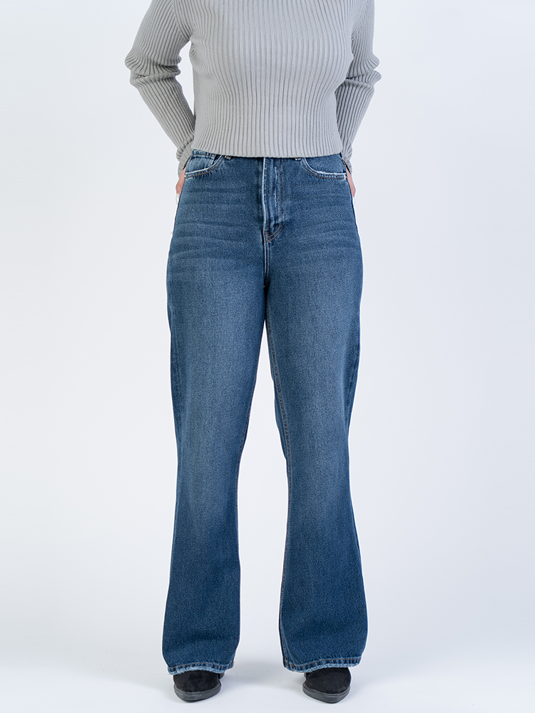 22095 (1) شلوار جین فلر قد 110 کد 22095 - Image 1