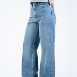 شلوار جین بگ قد 115 دمپا کات کد 22115