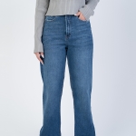 شلوار جین رگولار قد 110 کم کش کد 22125