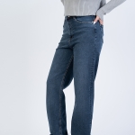 شلوار جین رگولار قد 110 کم کش کد 22130