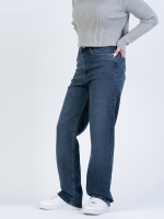 شلوار جین رگولار قد 110 کم کش کد 22130
