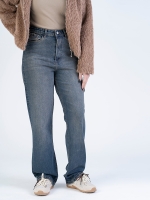 شلوار جین رگولار قد 110 کم کش کد 22150 - Image 3