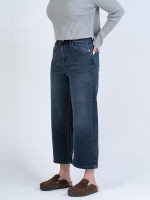 شلوار جین بگ قد 90 کم کش کد 22157