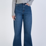 شلوار جین بگ قد 110 کم کش کد 22181