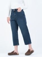 شلوار جین کراپ رگولار قد 90 کد 22196