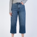 شلوار جین کراپ رگولار قد 90 کد22197