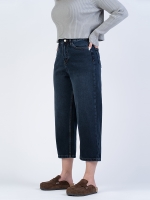 شلوار جین کراپ رگولار قد 90 کد 22199 - Image 2