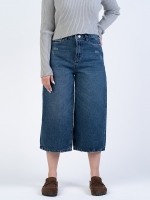 شلوار جین کراپ واید لگ قد 85 کد 22203 - Image 3