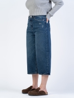 شلوار جین کراپ واید لگ قد 85 کد 22203 - Image 4