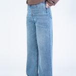 شلوار جین بگ قد 115 دمپا کات کد 22224