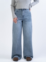 شلوار جین بگ قد 115 دمپا کات کد 22228