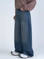 شلوار جین واید لگ قد 110 کد 22236 - Image 3