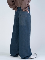 شلوار جین واید لگ قد 110 کد 22236 - Image 2