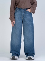 شلوار جین واید لگ قد 110 کد 22237 - Image 3