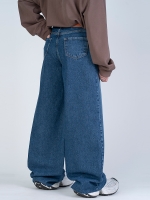 شلوار جین واید لگ قد 110 کد 22237 - Image 2