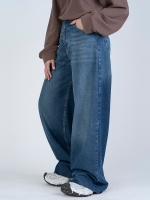 شلوار جین واید لگ قد 110 کد 22242