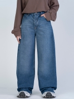 شلوار جین واید لگ قد 110 کد 22243 - Image 3