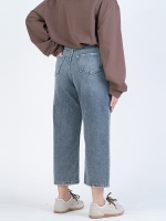 شلوار جین رگولار قد 90 کد 22262 - Image 2