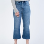 شلوار جین کراپ فلر قد 90 دمپا کات کد 22270