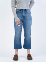 شلوار جین کراپ فلر قد 90 دمپا کات کد 22270