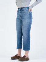 شلوار جین کراپ فلر قد 90 دمپا کات کد 22270 - Image 3