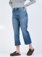 شلوار جین کراپ فلر قد 90 دمپا کات کد 22270 - Image 2