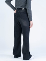 شلوار جین فلر قد 110 مشکی کد 22292 - Image 2