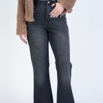 شلوار جین فلر قد 110 مشکی کد 22297