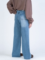 شلوار جین بگ قد 110 کد 22308 - Image 2