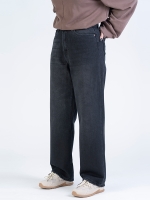 شلوار جین رگولار قد 110 مشکی کد 22319
