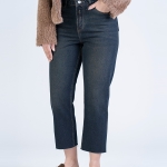 شلوار جین استریت قد 90 دمپا کات کد 22337