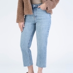 شلوار جین استریت قد 90 دمپا کات کد 22340