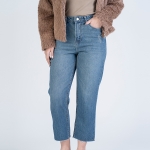 شلوار جین استریت قد 90 دمپا کات کد 22355