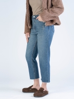 شلوار جین استریت قد 90 دمپا کات کد 22355 - Image 2