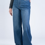 شلوار جین بگ قد 115 دمپا کات کد 22390