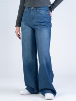 شلوار جین بگ قد 115 دمپا کات کد 22390